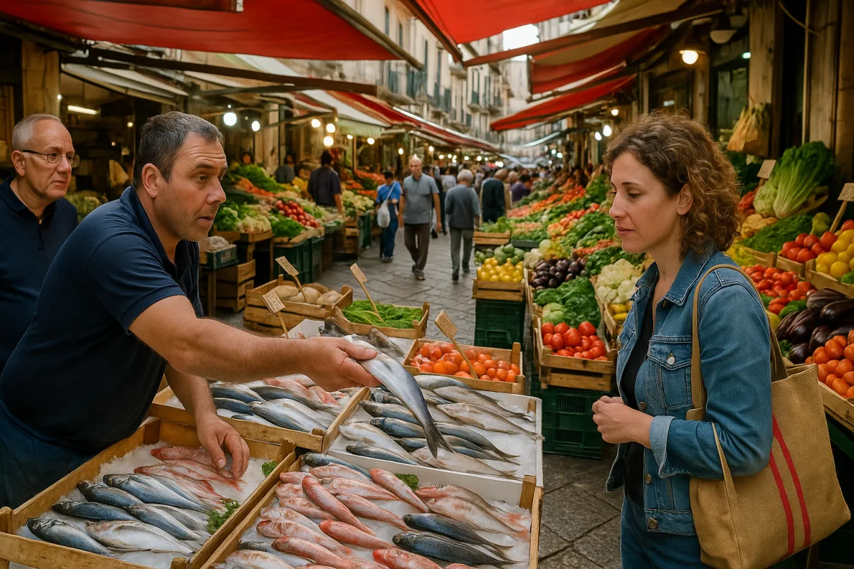 Tour dei mercati storici di Palermo: i segreti per acquistare prodotti freschi come un locale
