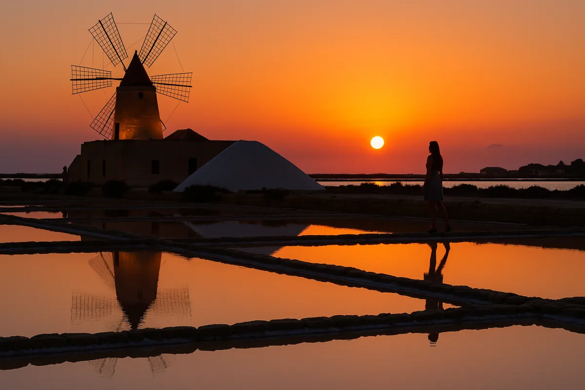 Visita alle saline di Trapani: perché andarci al tramonto regala emozioni irripetibili
