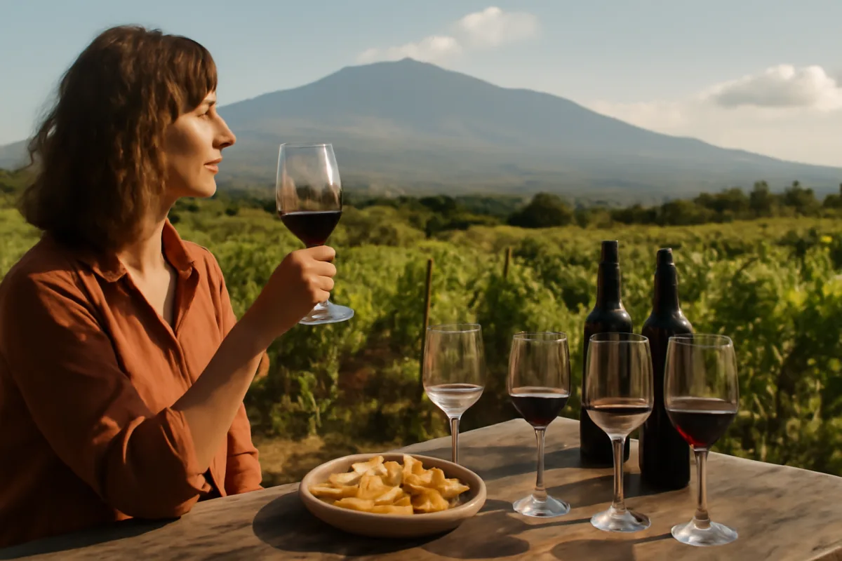 Tour tra i vigneti dell’Etna: la degustazione con vista sul vulcano che conquista ogni ospite