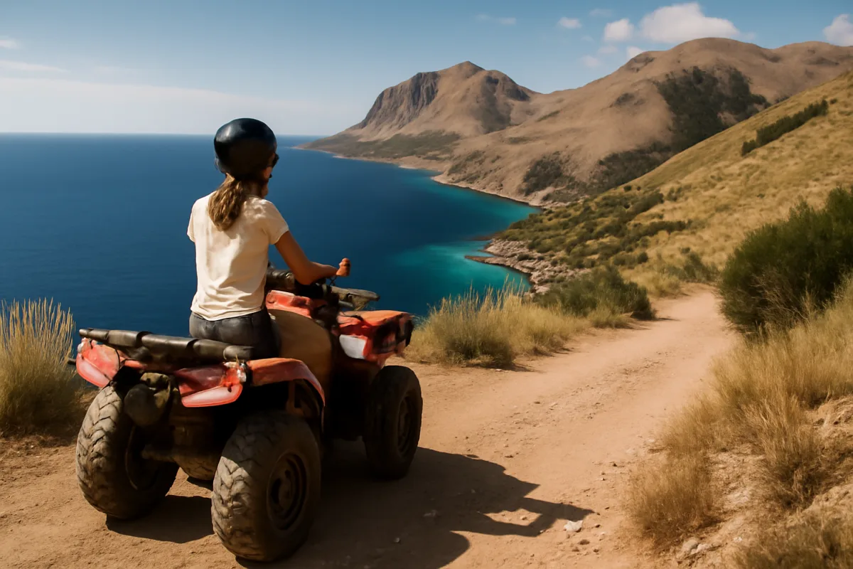 Escursioni in quad nella riserva dello Zingaro: percorsi inediti e soste panoramiche da non perdere