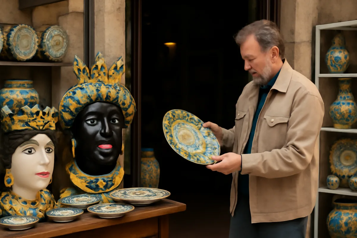 Ceramica di Caltagirone: dove acquistare pezzi autentici evitando prodotti industriali